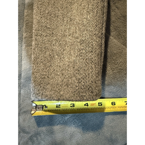 Calvin Klein Women's Gray Tweed Wool Blend Double Breasted Lined Pea Coat Size 4 - Picture 5 of 12